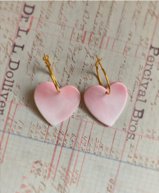 Pink Heart Shells