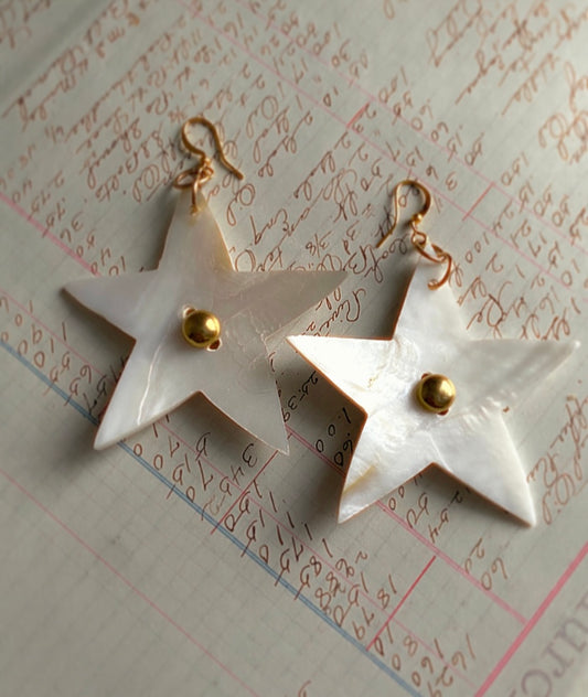 Large mother of pearl stars